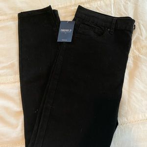 Black skinny jeans